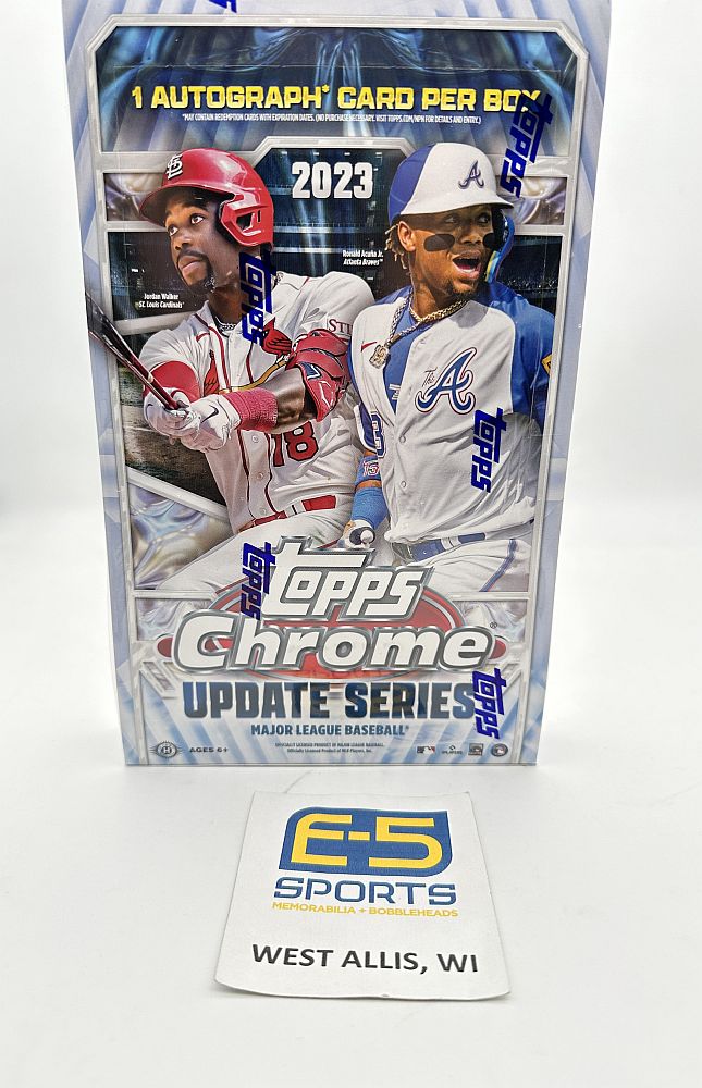 2023 Topps Chrome Update Hobby Box – E-5 Sports