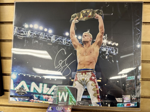 Cody Rhodes Signed Autographed 16x20 Wrestlemania 40 Photo 2