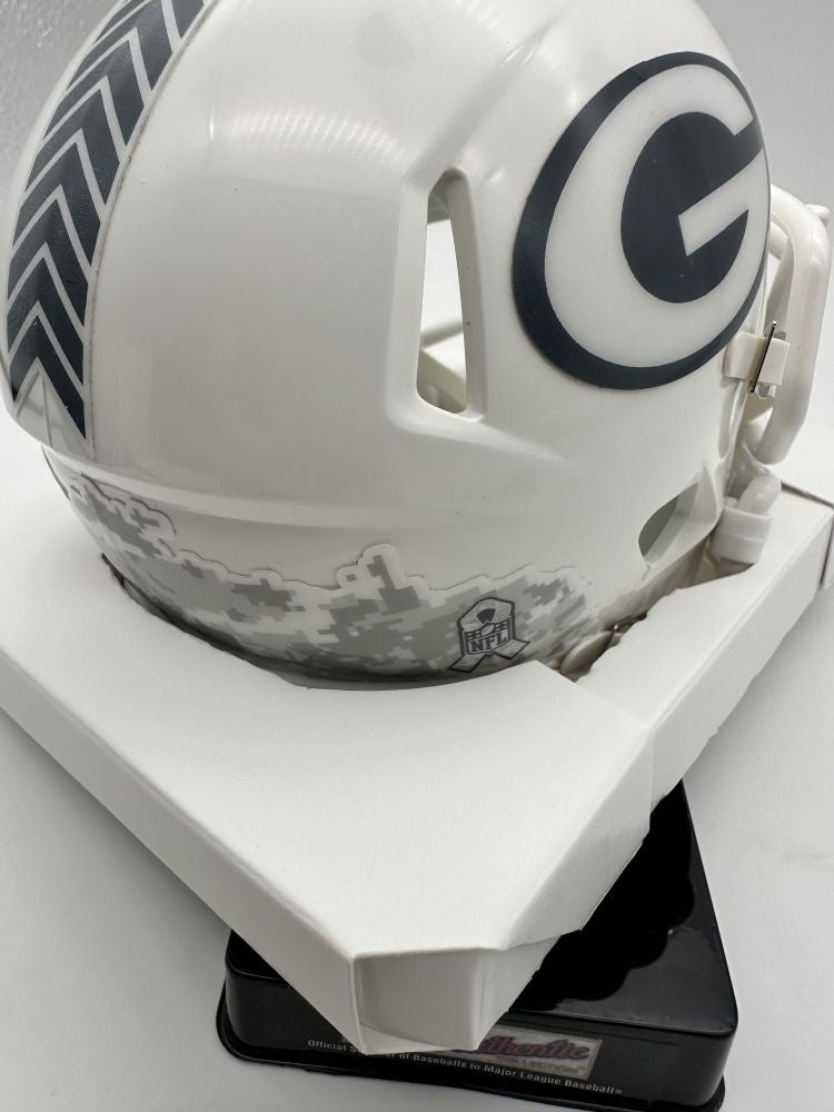 Green Bay Packers Salute to Service 3 Mini Speed Helmet – E-5 Sports
