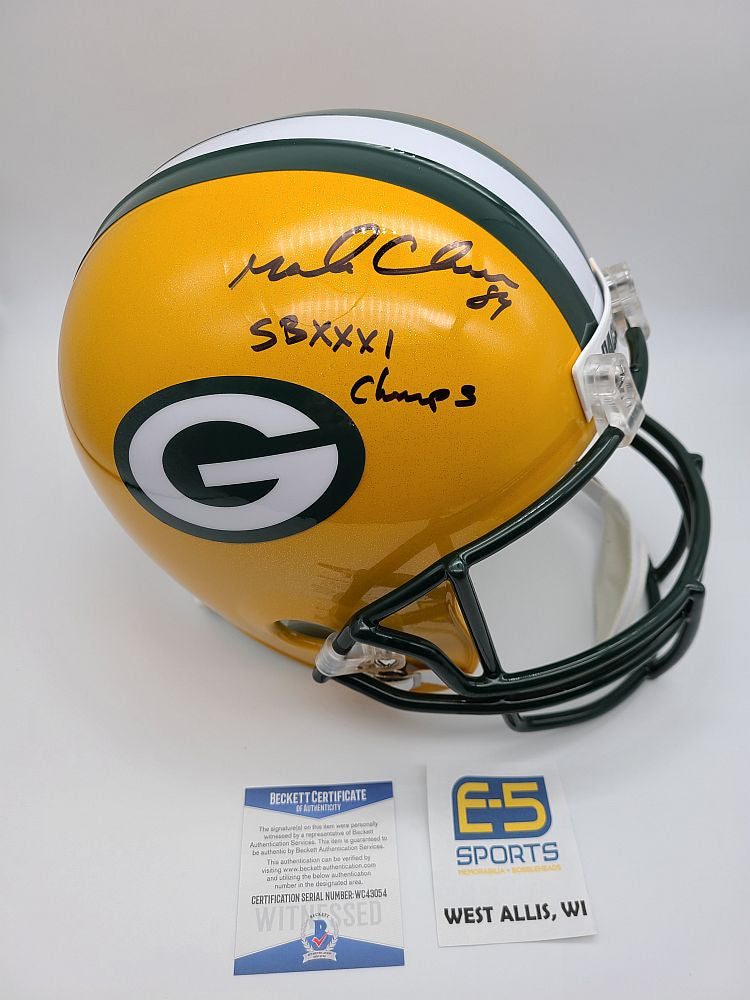 Green Bay Packers Signed Full-Size Helmets, Collectible Packers