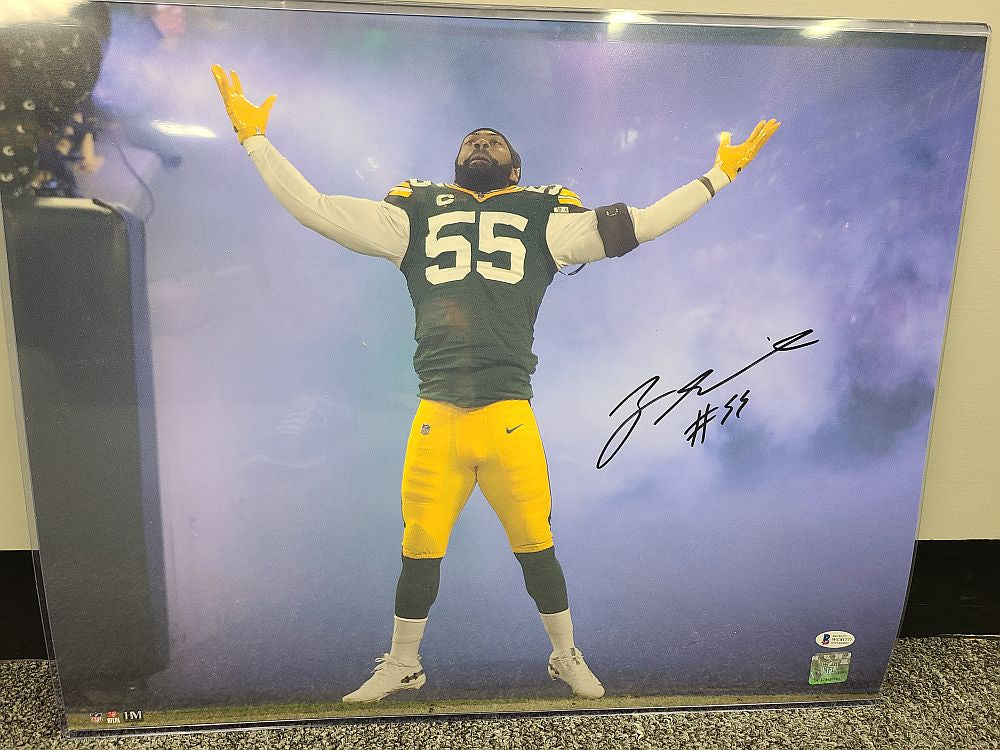 Za'Darius Smith Signed Green Bay Packers 16x20 Photo JSA