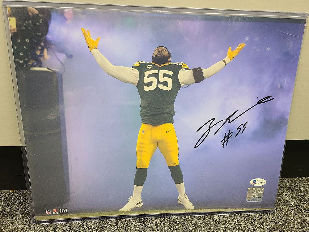 GREEN BAY PACKERS ALLEN LAZARD SIGNED 8 X 10 PHOTO