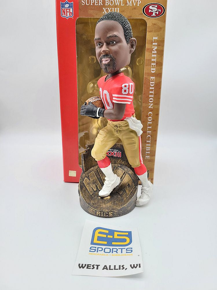 : Jerry Rice 2021 Panini Mosaic Football Super Bowl MVPs [49ers]  #295 : Collectibles & Fine Art