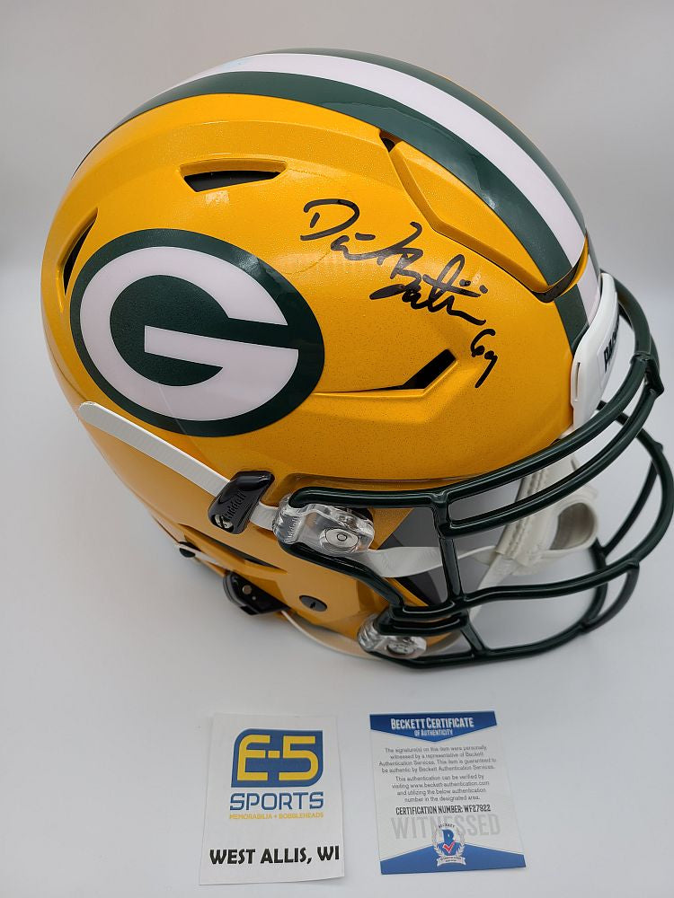 Green Bay Packers NEW Riddell Full Size Authentic SPEED Helmet