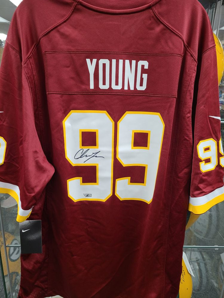 white chase young jersey