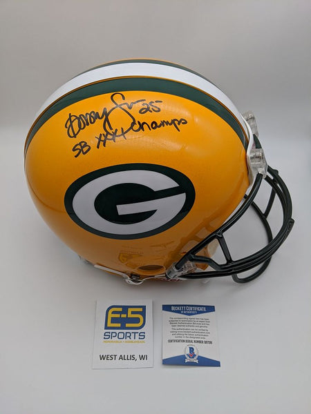 Dorsey Levens Green Bay Packers Signed Autographed Authentic Helmet BECKETT