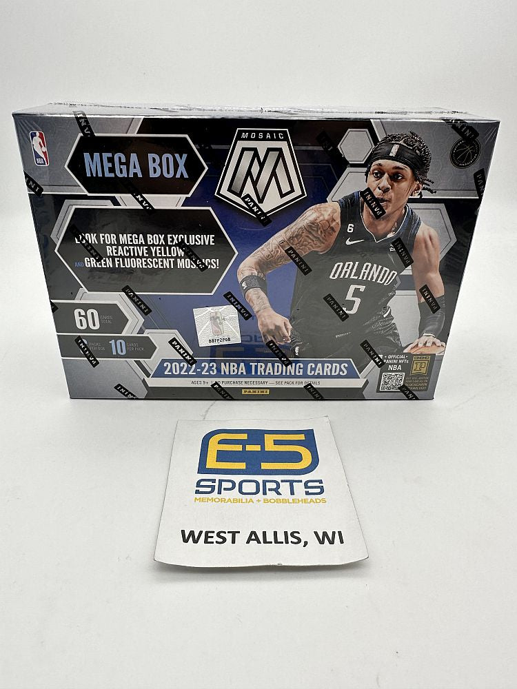 2022-23 Panini Mosaic NBA Mega Box – E-5 Sports