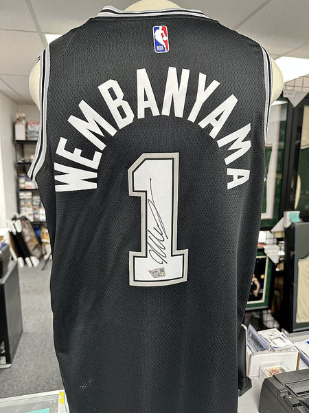 Victor Wembanyama Spurs Signed Autographed Nike Swingman Jersey