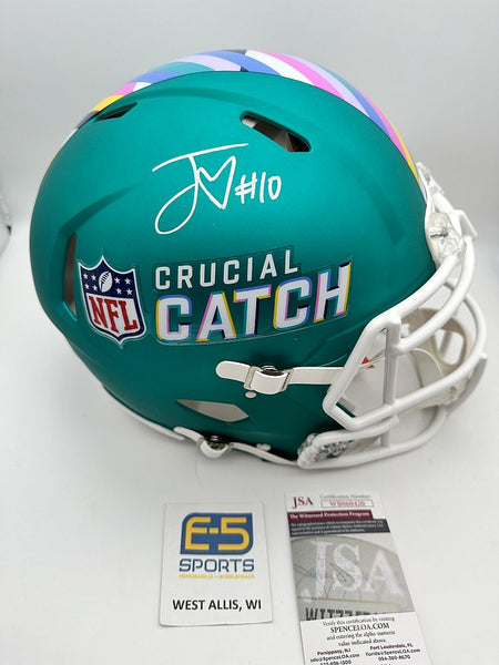 Jordan Love Packers Signed Autographed Crucial Catch Authentic Speed Helmet