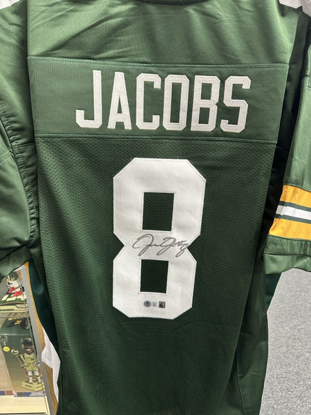 Josh Jacobs Packers Signed Autographed Green Custom Jersey