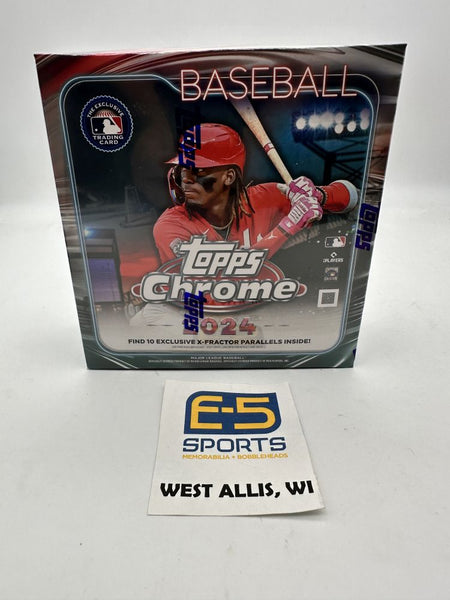 2024 Topps Chrome Baseball Sealed Box