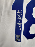 Yoshinobu Yamamoto Dodgers Signed Autographed White Nike Jersey KANJI Autograph