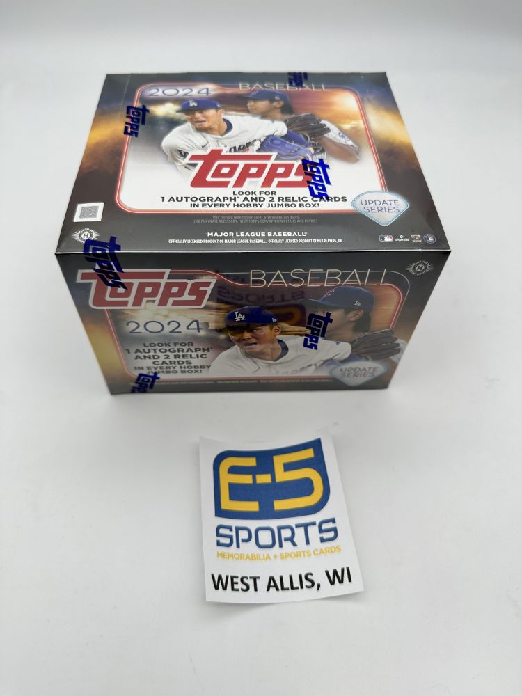 2024 Topps Series Update Baseball Jumbo Hobby Box E5 Sports
