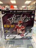 2025 Panini Absolute NFL Mega Box Sealed Case