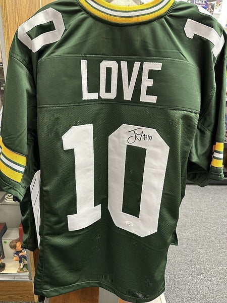 Jordan Love Packers Signed Autographed Custom Green Jersey