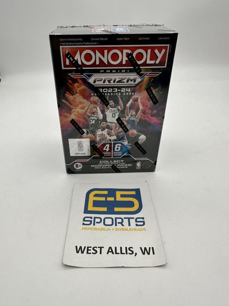2023-24 Panini Prizm NBA Monopoly Booster Box E-5 Sports 2023-24 Panini Prizm NBA Monopoly Booster Box E-5 Sports