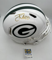 Jordan Love Packers Signed Autographed Winter Warning Authentic Helmet