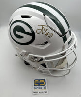 Jordan Love Packers Signed Autographed Winter Warning Speedflex Helmet