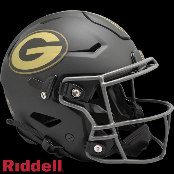 green speedflex helmet Green Bay Packers Salute to Service 4 Authentic Speedflex Helmet – E-5  Sports