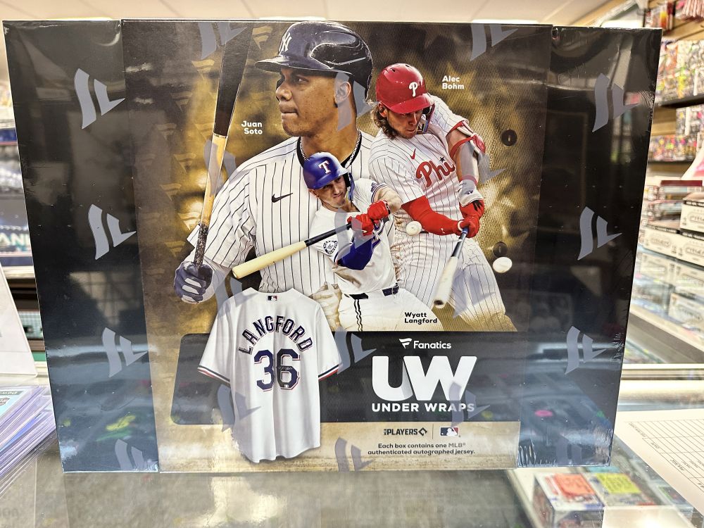 記念グッズ MLB 2025 FANATICS UNDER WRAPS 2025 Fanatics Under Wraps Autographed Mystery Baseball