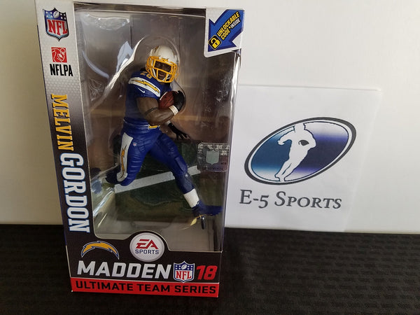 Melvin Gordon Badgers Chargers Madden 18 Exclusive Figure w Original Packaging
