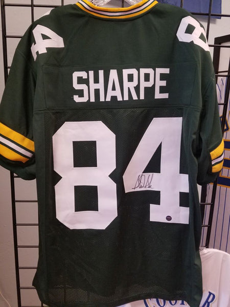 Sterling Sharpe Packers Signed  Autographed Custom Jersey Prova