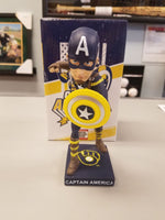 Captain America Marvel Brewers Bobblehead w Original Box