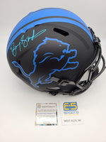 Barry Sanders Lions Signed Autographed Full Size Replica Eclipse Speed Helmet