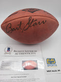 Bart Starr Packers Signed Autographed Official NFL 75th Duke Football BECKETT