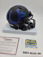 Jonathan Taylor Colts Signed Autographed Mini Eclipse Replica Speed Helmet