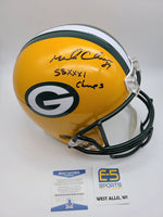 Mark Chmura Packers Signed Autographed Full Size Replica Helmet BECKETT