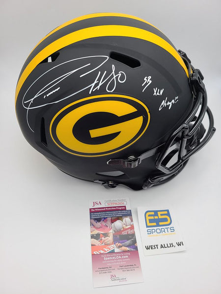 Donald Driver Packers Signed Autographed Full Size Replica Eclipse Helmet
