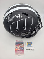 Ron Dayne Badgers Signed Autographed Full Size Replica Eclipse Helmet