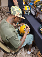 Sam Shields Packers Signed Autographed Full Size Replica Helmet SB XLV Champs