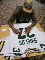 Sam Shields Packers Signed Autographed Custom White Jersey JSA
