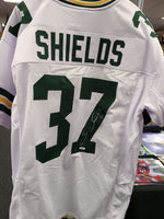 Sam Shields Packers Signed Autographed Custom White Jersey JSA
