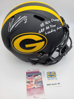 Mason Crosby Packers Signed Autographed Full Size Replica Eclipse Helmet