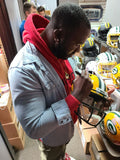 Nick Collins Packers Signed Autographed Full Size Authentic Speed Helmet Champs