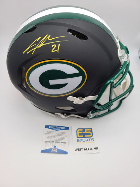 Charles Woodson Packers Signed Autographed Full Size Black Authentic Helmet