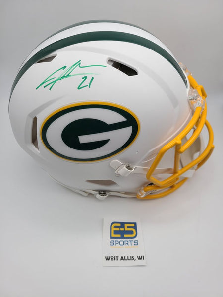 Charles Woodson Packers Signed Autographed Full Size White Authentic Helmet