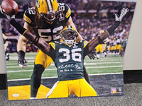 Nick Collins Green Bay Packers Signed Autographed 16x20 Photo JSA #1 SB 45