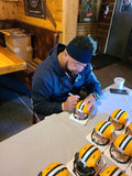 Gilbert Brown Packers Signed Autographed Mini Speed Helmet VISOR