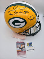 Gilbert Brown Packers Signed Autographed Full Size Authentic Helmet GRAVEDIGGER