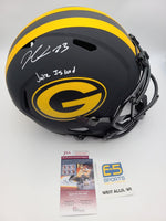 Jaire Alexander Packers Signed Autographed Full Size Replica Eclipse Helmet JSA