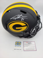 Charles Woodson Packers Signed Autographed Full Size Replica Eclipse Helmet