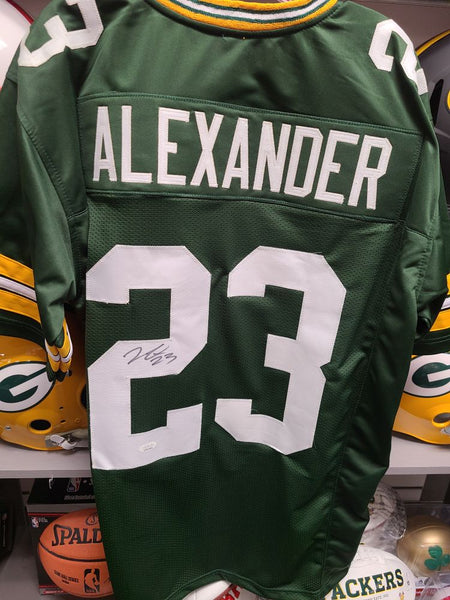 Jaire Alexander Packers Signed Autographed Custom Jersey JSA XL