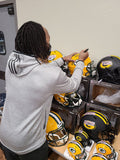 Aaron Jones Packers Signed Autographed Full Size Replica Helmet BECKETT