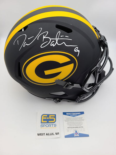 David Bakhtiari Packers Signed Autographed Full Size Replica Eclipse Helmet
