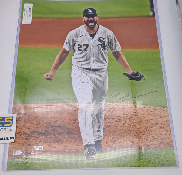 Lucas Giolito White Sox Signed Autographed 16x20 Photo Celebration FANATICS