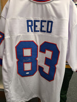 Andre Reed Buffalo Bills Signed Autographed White Custom Jersey JSA